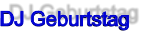 DJ Geburtstag